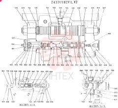 HYDRAULIC PUMP 2437U182F1 (2)