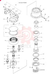 HYDRAULIC MOTOR 24100J10739F2