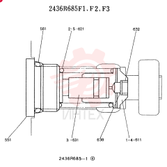 VALVE PRESSURE RELIE 2436R685F1