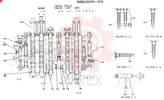 Схема (K909LC) - MARK II EXCAVATOR ASN LL1488 (1/87-12/03) 2436U1231F1 (1)