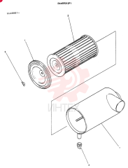AIR CLEANER 2446R312F1