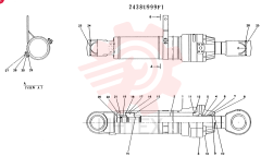 CYLINDER 2438U999F1