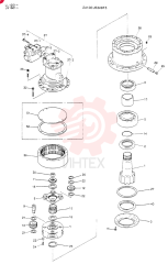 HYDRAULIC MOTOR 24100J6349F3