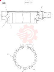 SLEWING RING 24100N4118F1