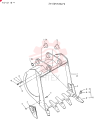 BUCKET  ASSY,   2.0M3