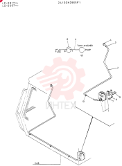 WASHER ASSY,WINDOW 24100N2965F1
