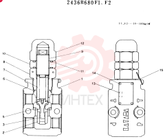 VALVE PRESSURE RELIE 2436R680F1