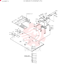 PLATE ASSY, FLOOR 24100N4351F1