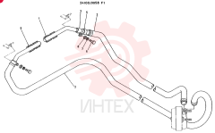 DEFROSTER ASSY INCL. REF. 1 TO 9