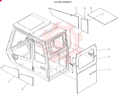 INSULATOR   ASSY 24100J2049F1