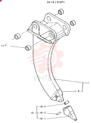 RIPPER ASSY,CONSIST OF REF 1 TO 11