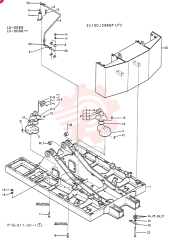 FRAME ASSY, UPP, Serial Range: LU.0096--LU.0107