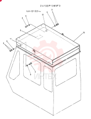 GUARD ASSY, HEAD 24100P1385F3