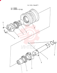 ROLLER ASSY 24100J1848F7