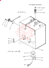 TANK ASSY, FUEL, Serial Range: LU.0101--LU-0132