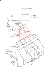BUCKET ASSY,2.6M3