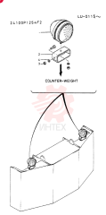 INSTAL, REAR LIGHT 24100P1254F2