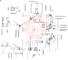 MAIN HYDRAULIC LINES W90X0015