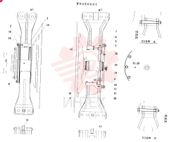 AXLE SUPPORT ASSEMBLY CONSISTS OF ITEM 1-26
