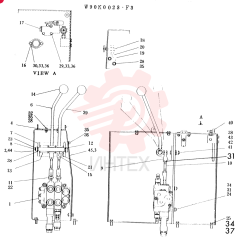 BOX ASSY, CONTROL CONSISTS OF REF 4 TO 45