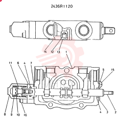 CONTROL VALVE 2436R1120