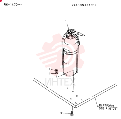 INSTAL, EXTINGUISHER 24100N4113F1