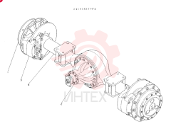 AXLE ASSY 24100X579F2