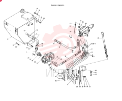 HYDRAULICS. MAIN  REF 1 TO 44