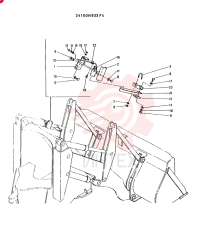 Схема (LK300A) - WHEEL LOADER ASN RL2001 (1/03-12/03) 24100N933F4