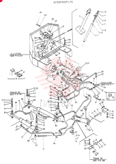 HYDR LINETS, STEER  RA.1003-, Serial Range: -1242