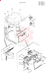 Схема (LK400) - WHEEL LOADER ASN RA1003 (1/03-12/03) 2427U375F1 (2)