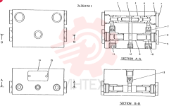 Схема (LK400) - WHEEL LOADER ASN RA1003 (1/03-12/03) 2436U1511