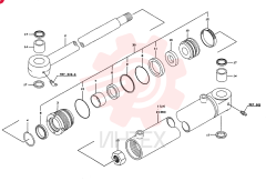 STEERING CYLINDER KL34820-90110 (2)