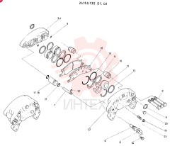 BRAKE ASSY. 2415U135D1