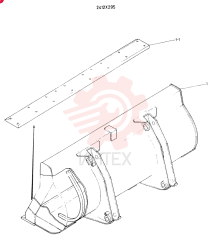 BUCKET, ROCK, 1.4M³,  CONSISTS OF REF 1-1