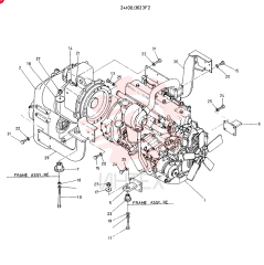 ENGINE-MISSION GROUP, CONSISTS OF REF 1 TO 31