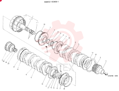 Схема (LK500) - WHEEL LOADER ASN RM1015 (1/03-12/03) VB0612-00905-1
