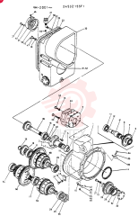 GEAR ASSY 24532155F1