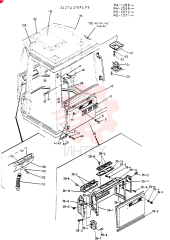 CAB  ASSY, Serial Range: RM.2066-RM.2084 2427U375F4 (2)