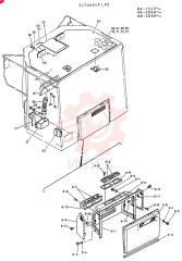CAB  ASSY   (2-SEAT)  RE., Serial Range: 2072--RE.2125 2427U354F1 (1)