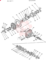 DIFF ASSY.CARRIER 2414U127F1