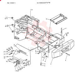FRAME  GROUP, RE., Serial Range: RE.2003-RE.2072