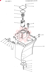 TANK ASSY, HYDR, Serial Range: RE.2003-RE.2055