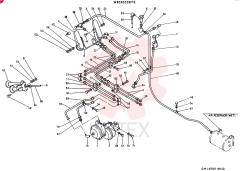 LINES, FR. BRAKE W90X0038F6