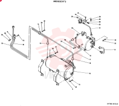 LINES, RE. BRAKE W90X0031F3