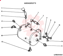RESERVOIR ASSY, AIR W90K0052F3