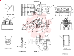 Схема (LK700) - WHEEL LOADER ASN KF1172 (1/03-12/03) 24100J3018F2 (1)