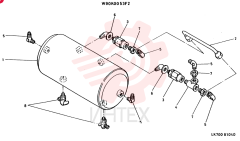 Схема (LK700) - WHEEL LOADER ASN KF1172 (1/03-12/03) W90K0053F2
