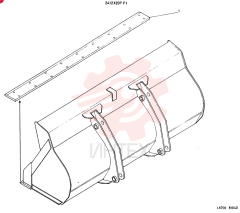 Схема (LK700) - WHEEL LOADER ASN KF1172 (1/03-12/03) 2412X207 (1)