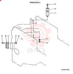 STOPPER GROUP, FRAME W90K0055F2
